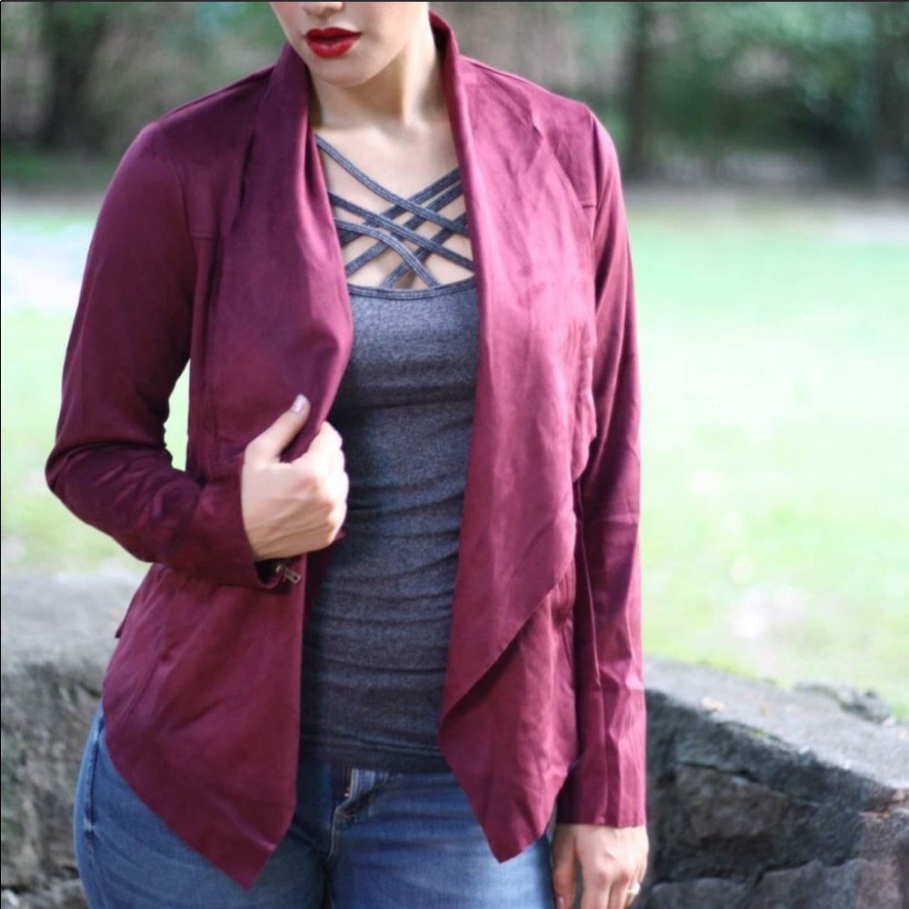 Blu Pepper Suede Jacket